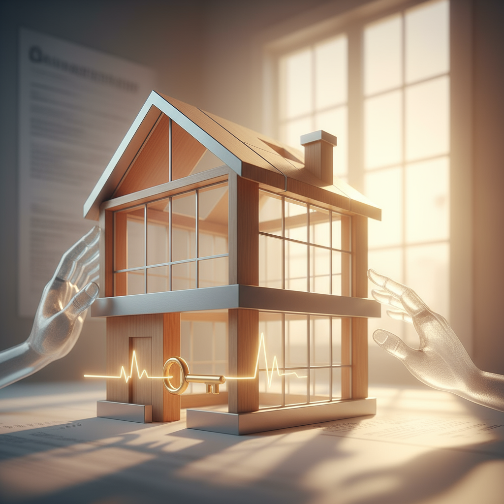 Eigen huis bij scheiding: verkopen of overnemen? - Illustratie over huis in België