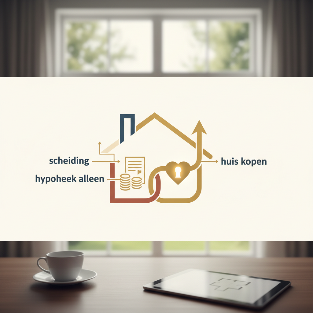 Huis kopen na scheiding: Wat zijn de mogelijkheden? - Illustratie over huis kopen na scheiding in België