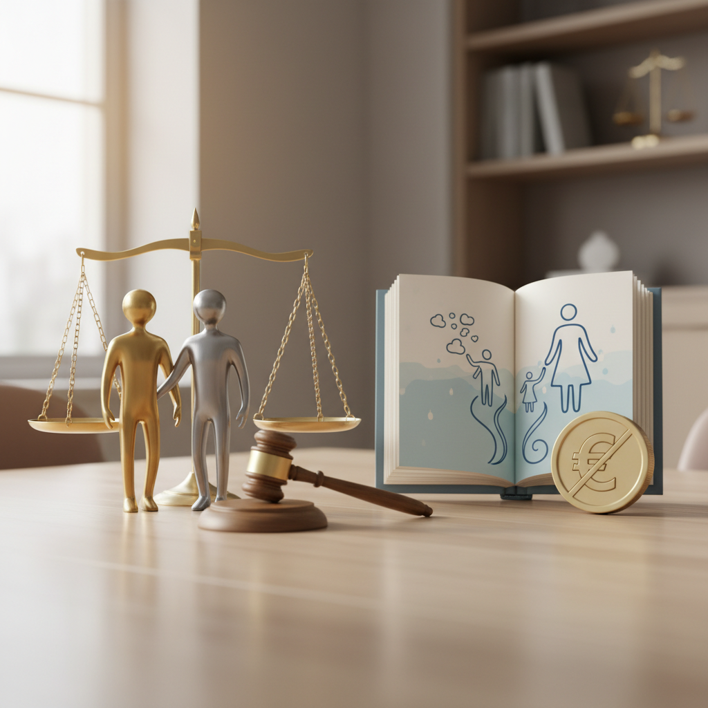 Juridische bijstand bij scheiding: Wanneer gratis? - Illustratie over juridische bijstand in België