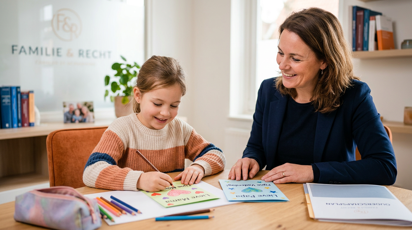 Kinderen en moederdag/vaderdag na scheiding - Illustratie over moederdag scheiding in België
