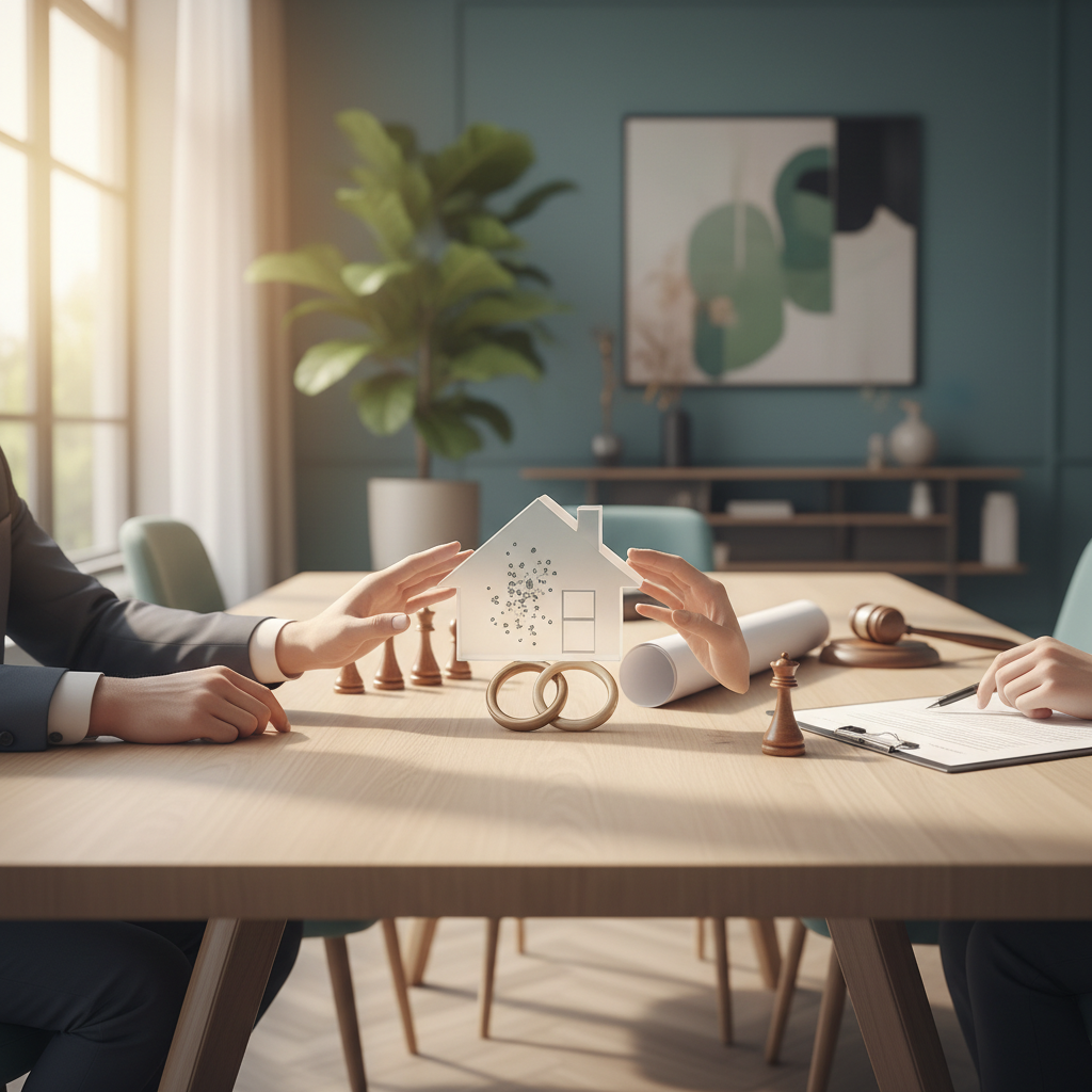 Onderhandelen over de woning: Strategie en tips - Illustratie over woning onderhandelen in België