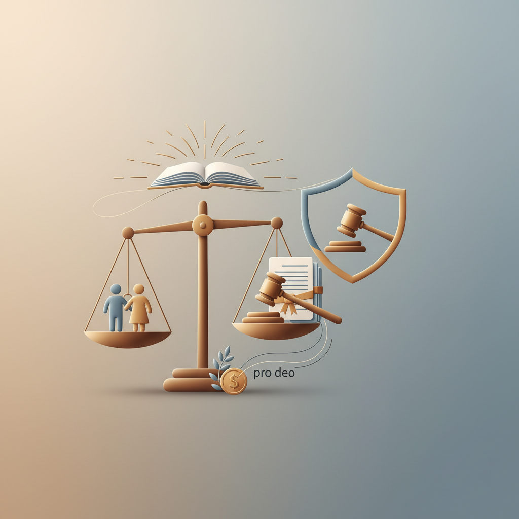 Rechtshulp bij echtscheiding: Wanneer aanvragen? - Illustratie over rechtshulp scheiding in België