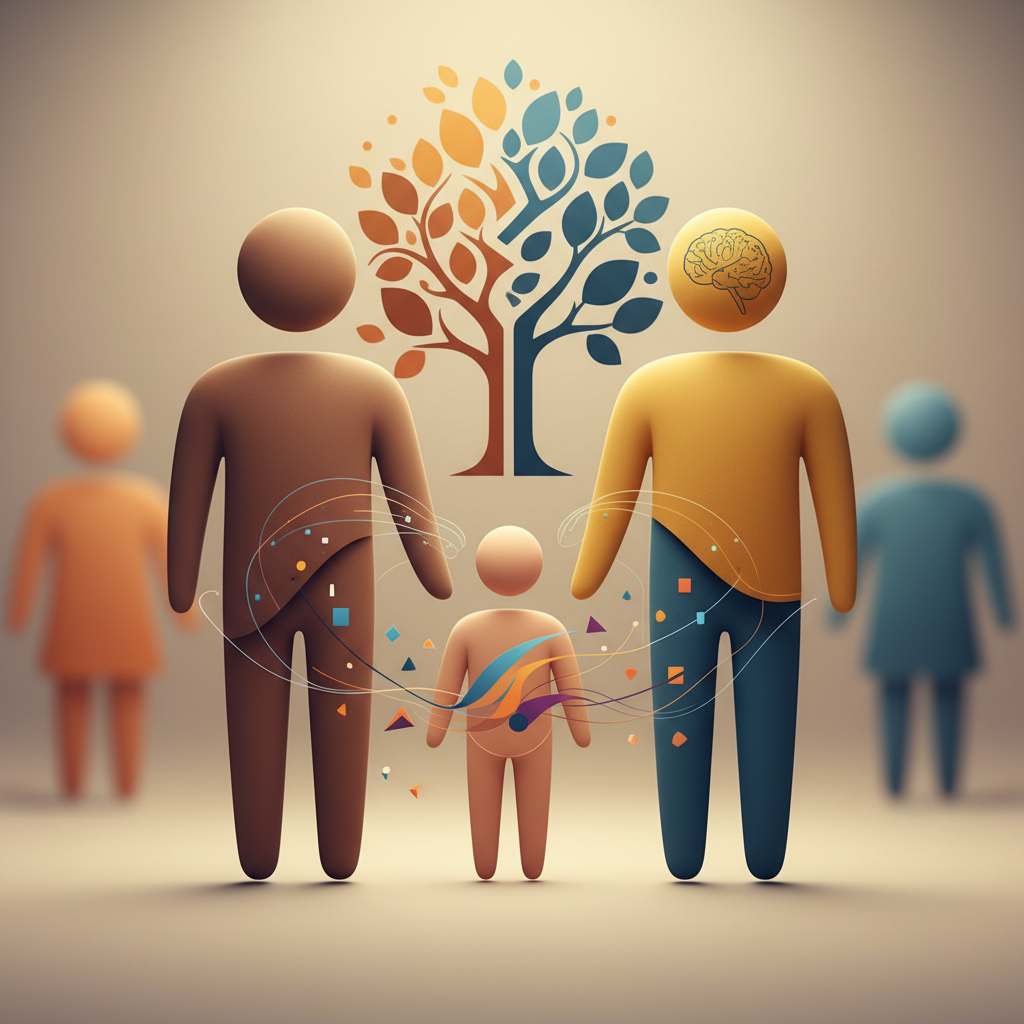 Scheiding en ADHD: Impact op kinderen en ouders - Illustratie over ADHD scheiding in België