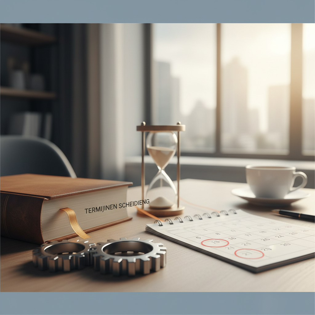 Scheiding en juridische termijnen: Overzicht en deadlines - Illustratie over termijnen scheiding in België