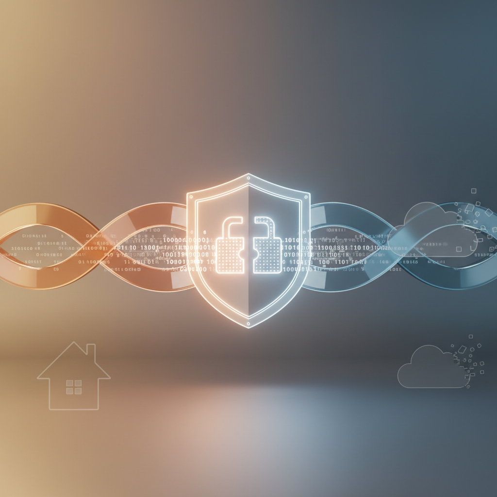 Scheiding en privacy: Je gegevens beschermen - Illustratie over privacy scheiding in België