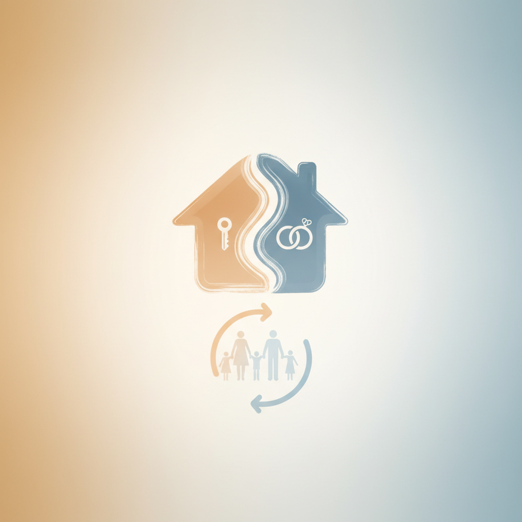 Scheiding en sociale huur: Rechten behouden - Illustratie over sociale woning scheiding in België