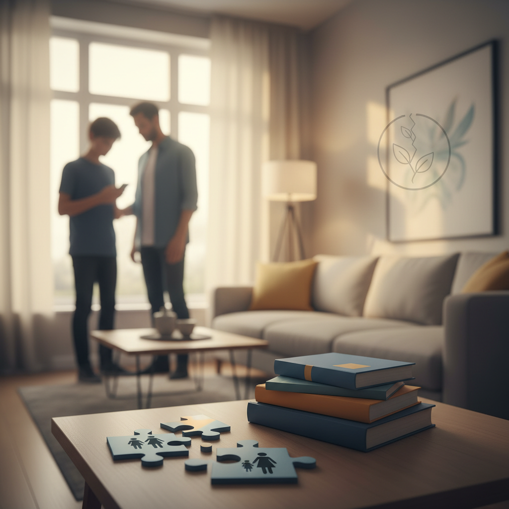 Tieners en scheiding: Specifieke uitdagingen - Illustratie over tieners scheiding in België