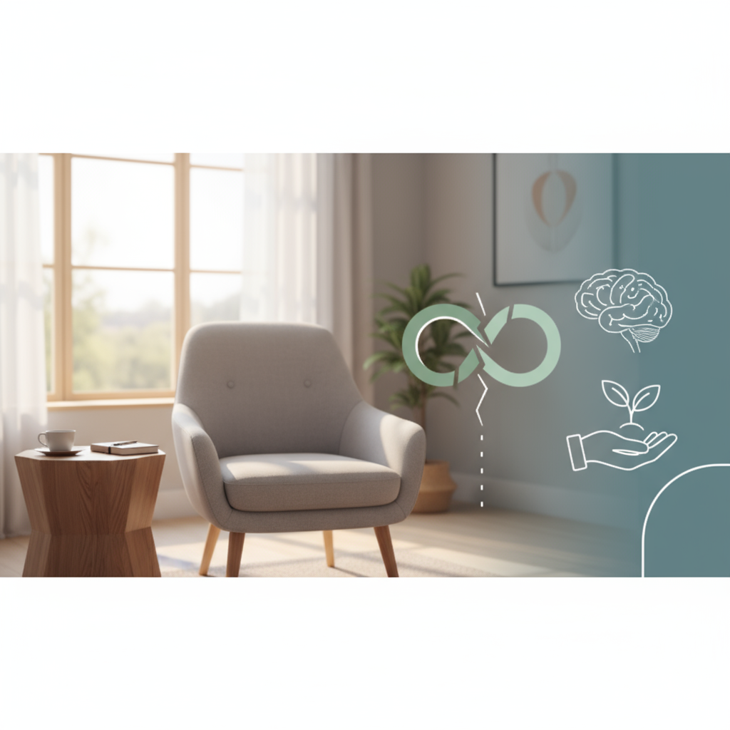 Wanneer is therapie zinvol na een scheiding? - Illustratie over therapie in België