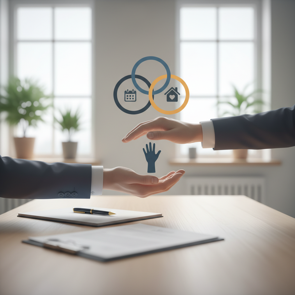 Co-ouderschap regeling opstellen: Complete gids - Illustratie over co-ouderschap in België