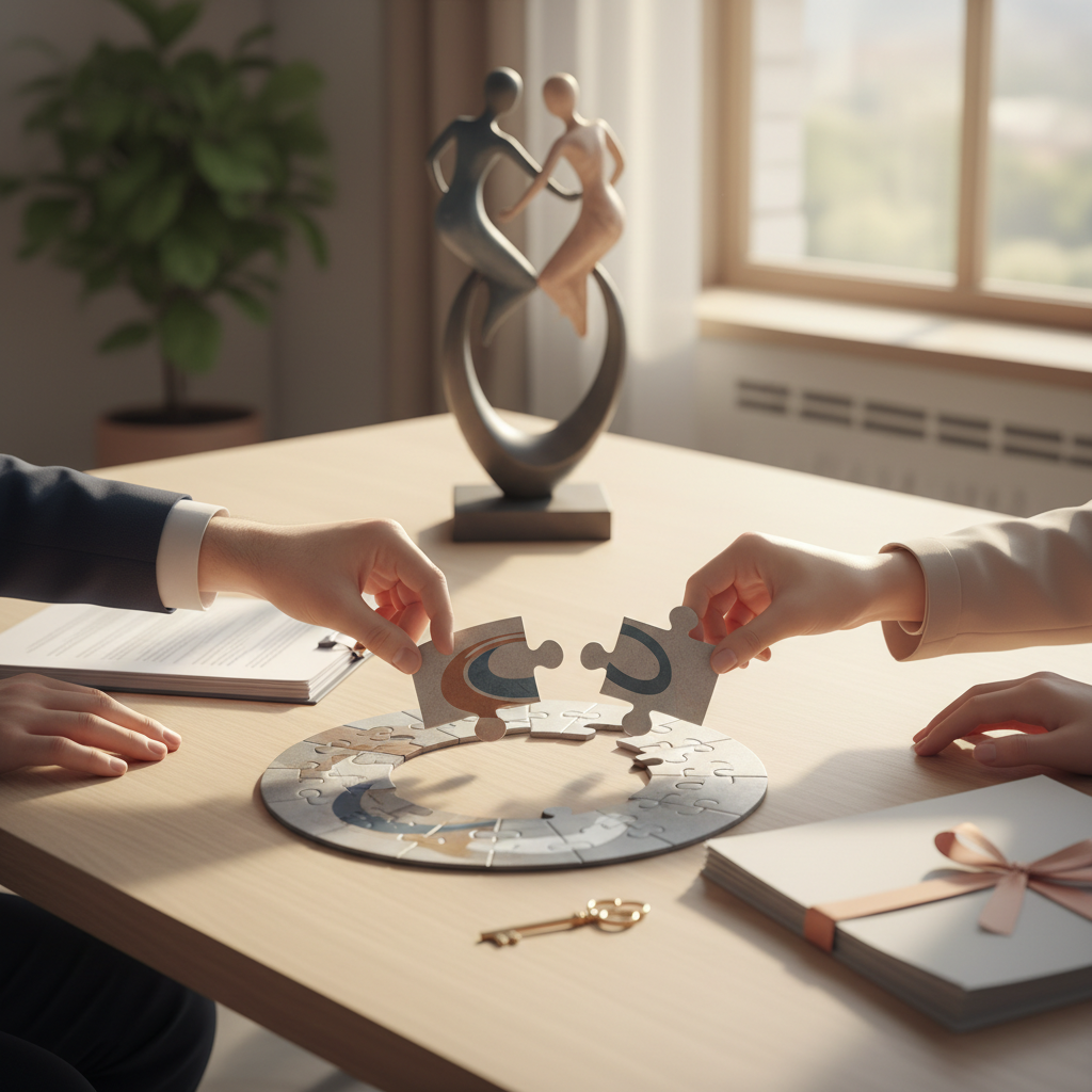 Afbeelding bij artikel: Echtscheiding afronding: Laatste praktische stappen