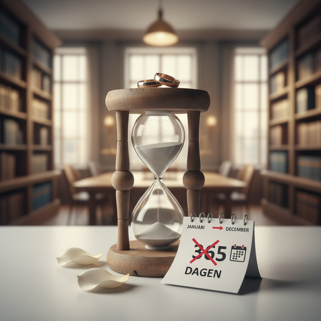 Afbeelding bij artikel: Echtscheiding na kort huwelijk: Bijzonderheden?