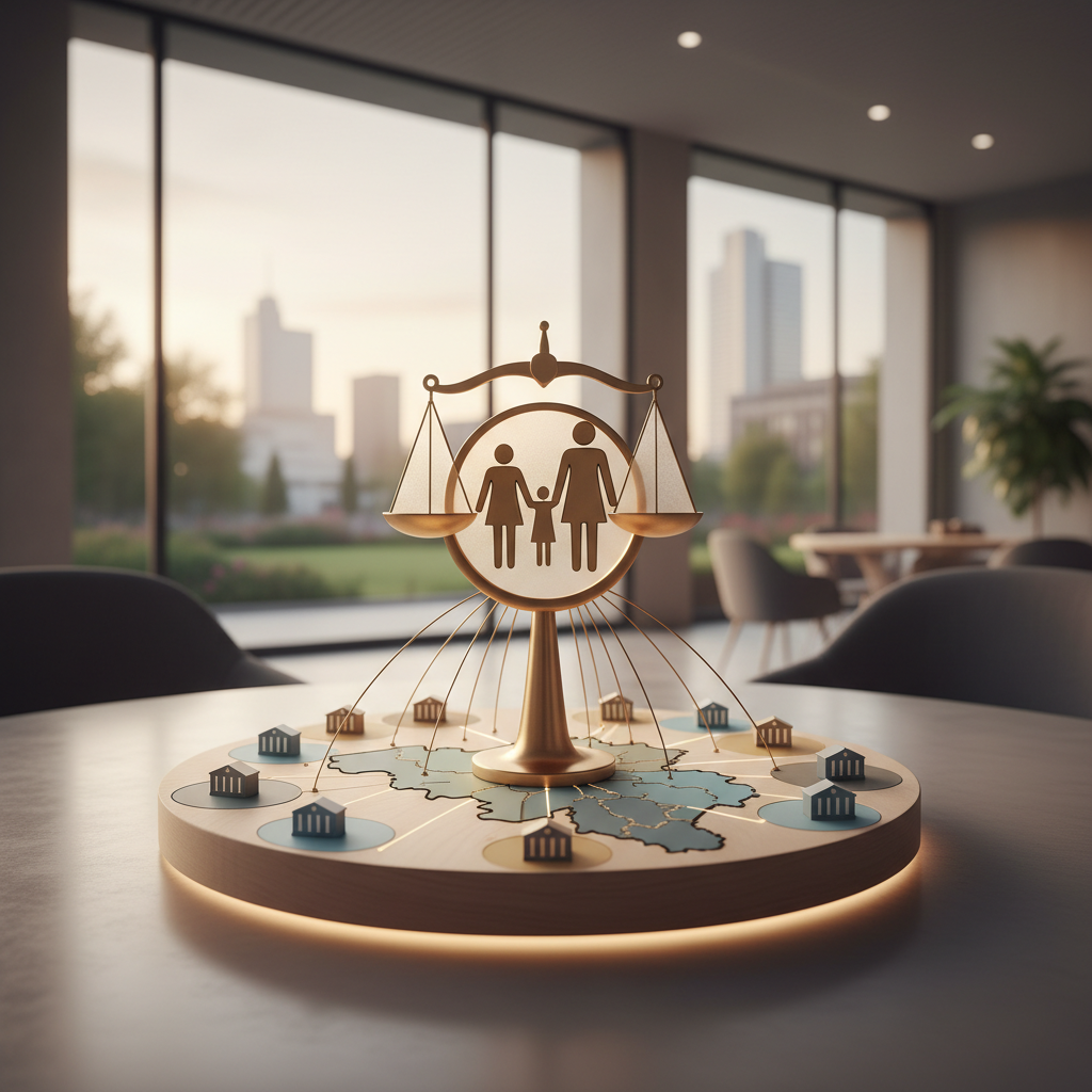 Familierechtbanken in België: Per provincie overzicht - Illustratie over familierechtbank belgië in België