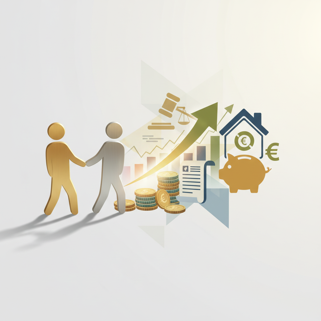 Fiscale aftrek advocaatkosten bij scheiding - Illustratie over fiscale aftrek advocaat in België