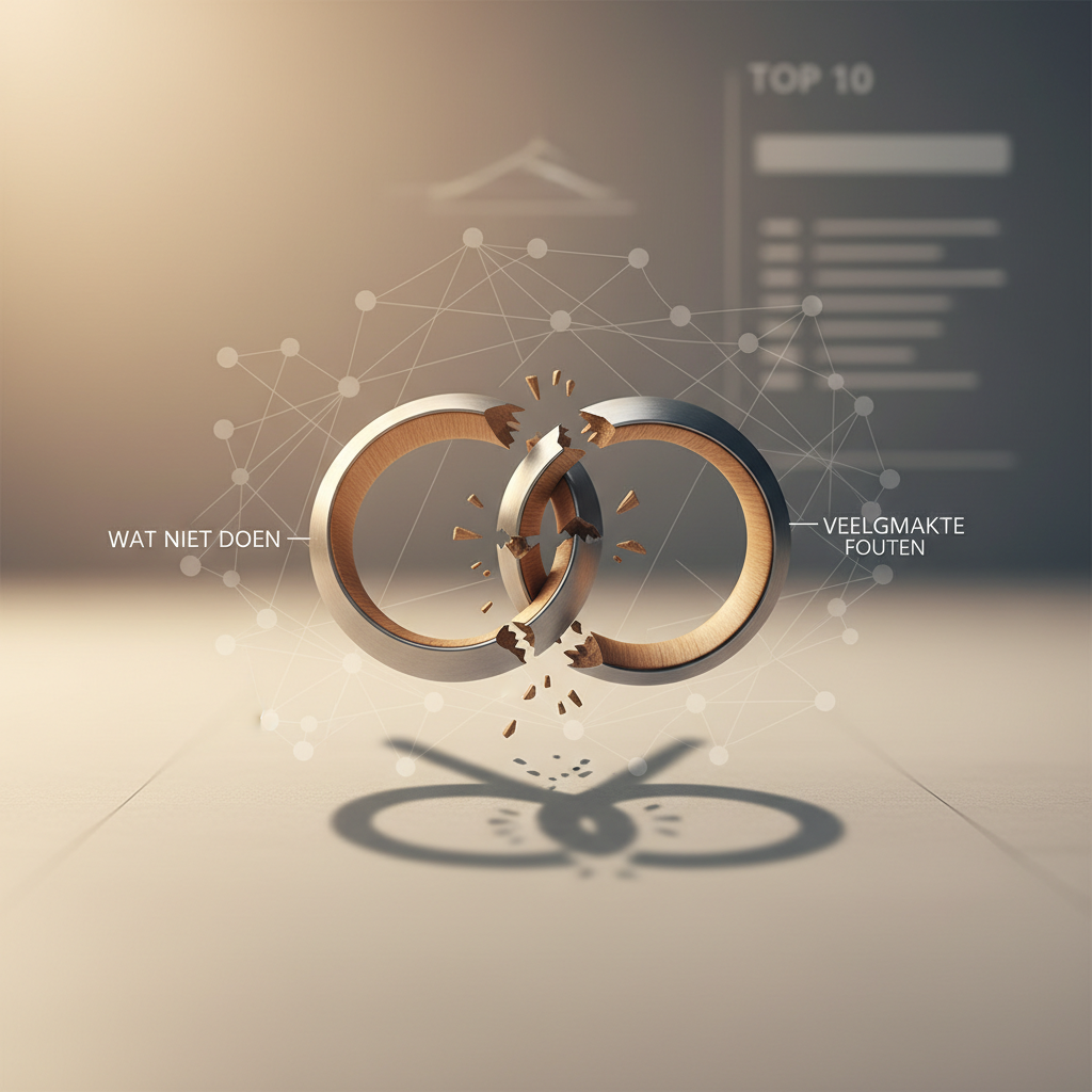 Afbeelding bij artikel: Fouten vermijden bij echtscheiding: Top 10