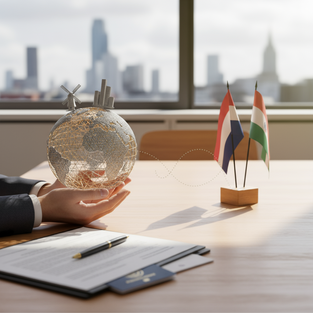 Internationale echtscheiding: Nederlandse regels en buitenlandse partner - Illustratie over internationaal in België