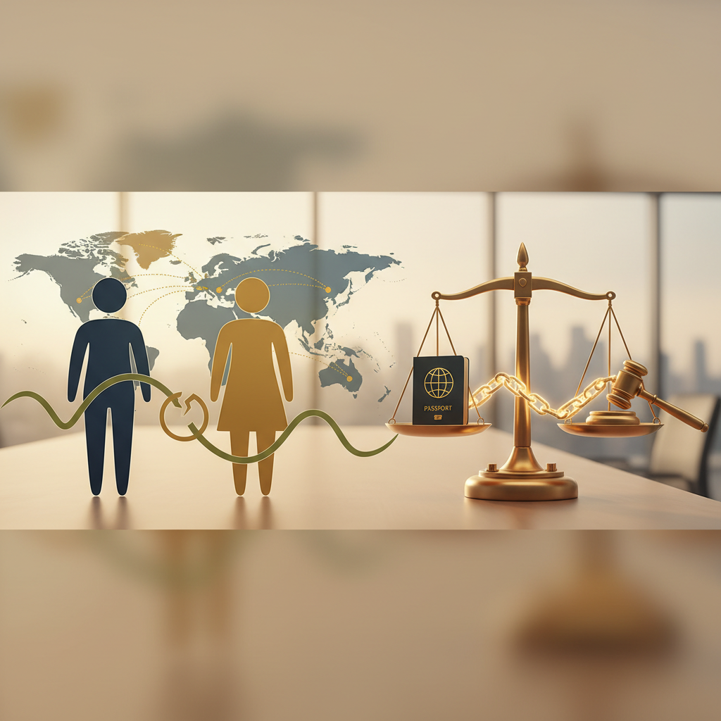 Afbeelding bij artikel: Internationale echtscheiding: Wat als partner in buitenland woont?