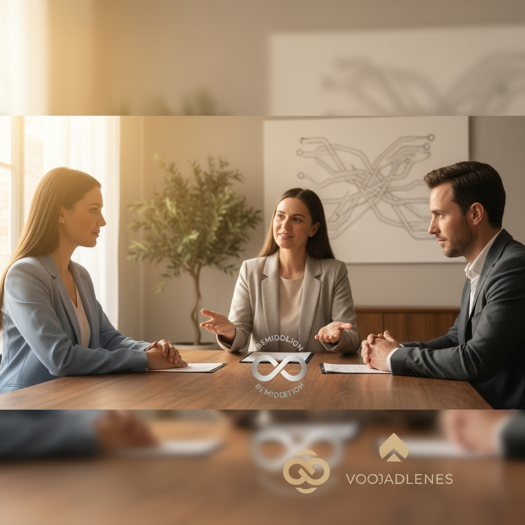 Mediation bij echtscheiding: voordelen en nadelen - Illustratie over mediation in België