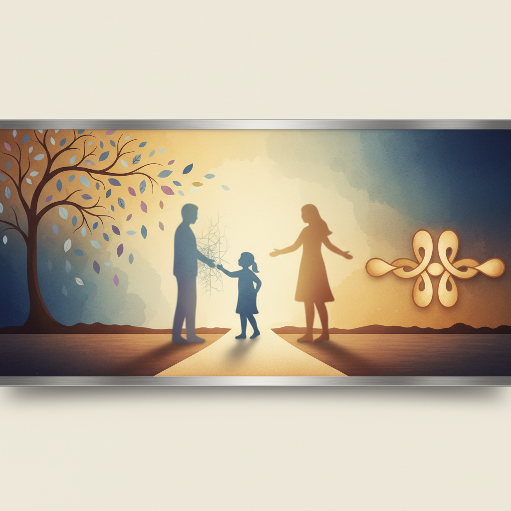 Ouderverstoting herkennen en voorkomen - Illustratie over ouderverstoting in België