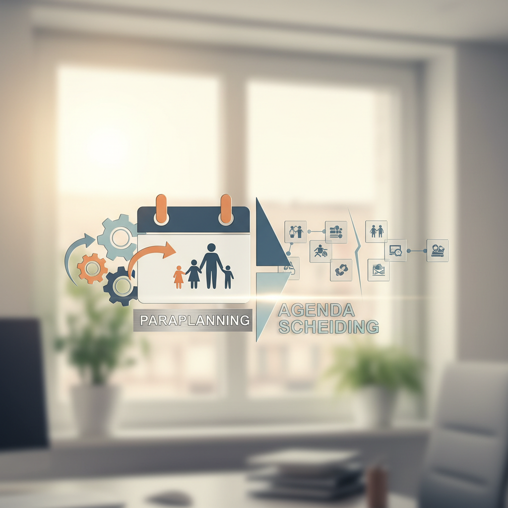 Paraplanning bij co-ouderschap: Agenda tips - Illustratie over paraplanning co-ouderschap in België