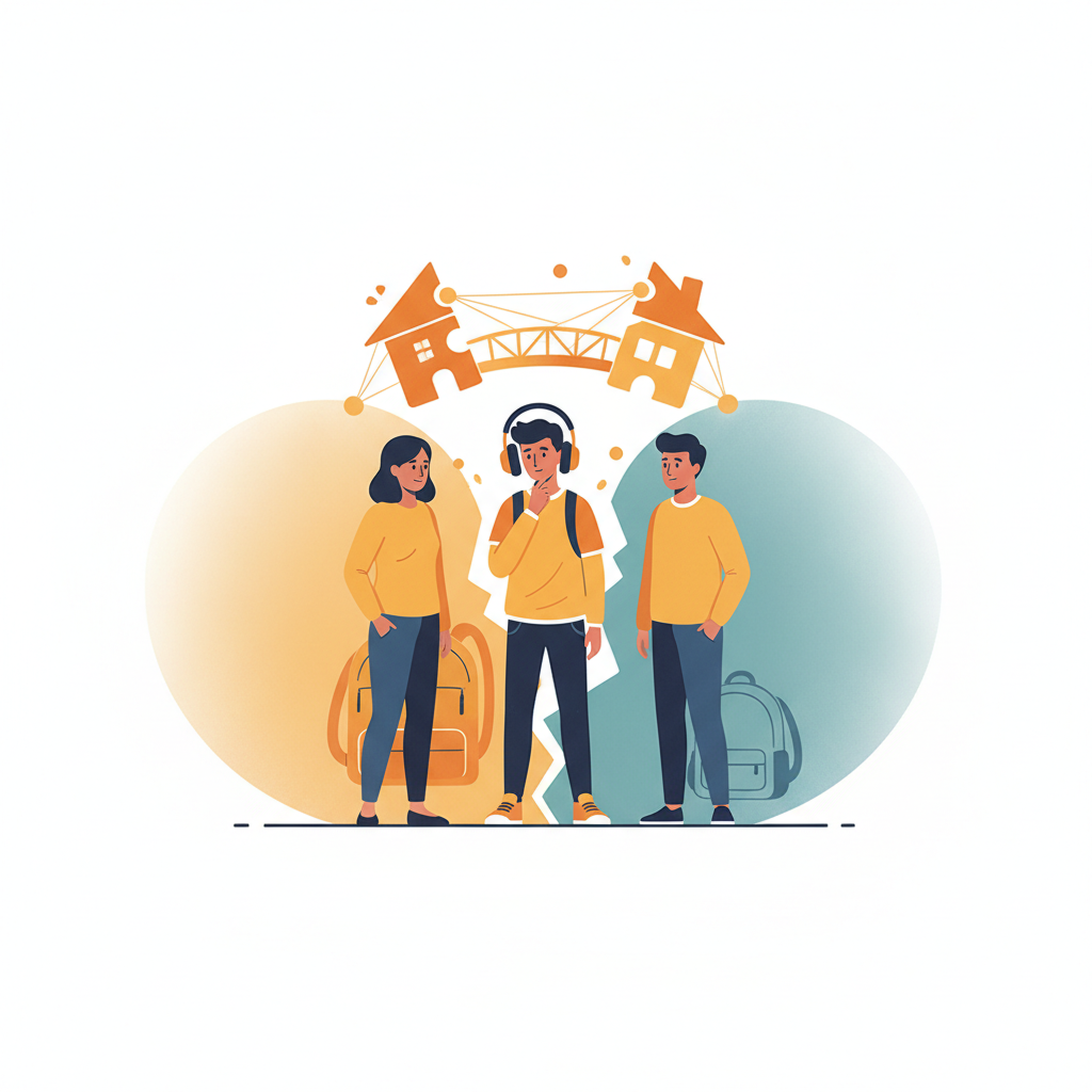 Afbeelding bij artikel: Tiener en echtscheiding: Hoe helpen op deze leeftijd?