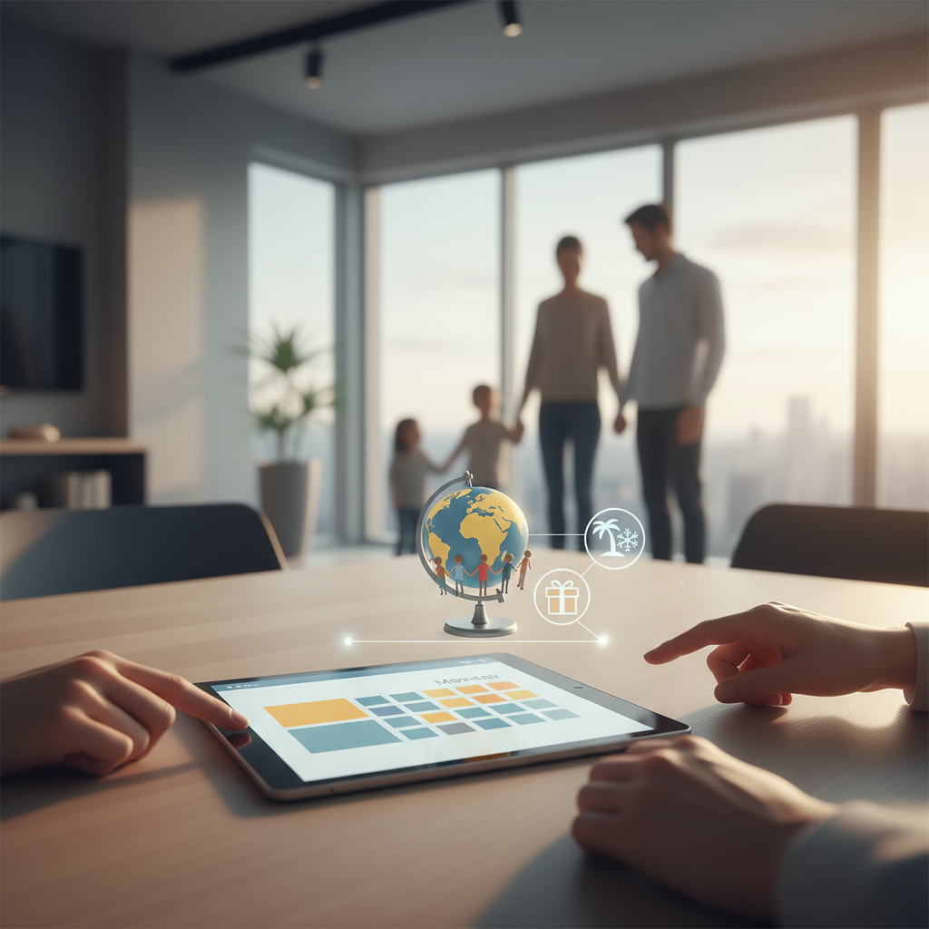 Vakantieregeling kinderen na scheiding: Praktisch - Illustratie over vakantieregeling in België