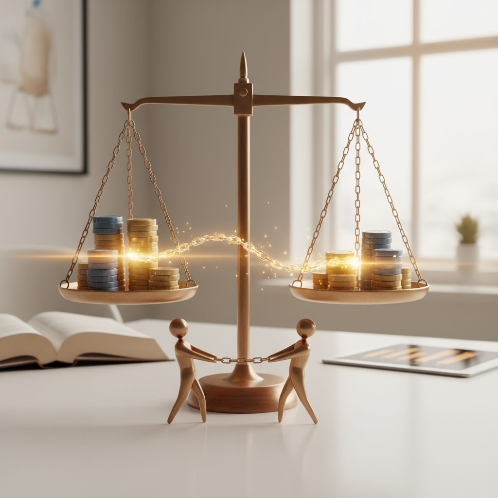 Verdeling schulden bij echtscheiding - Illustratie over schulden in België