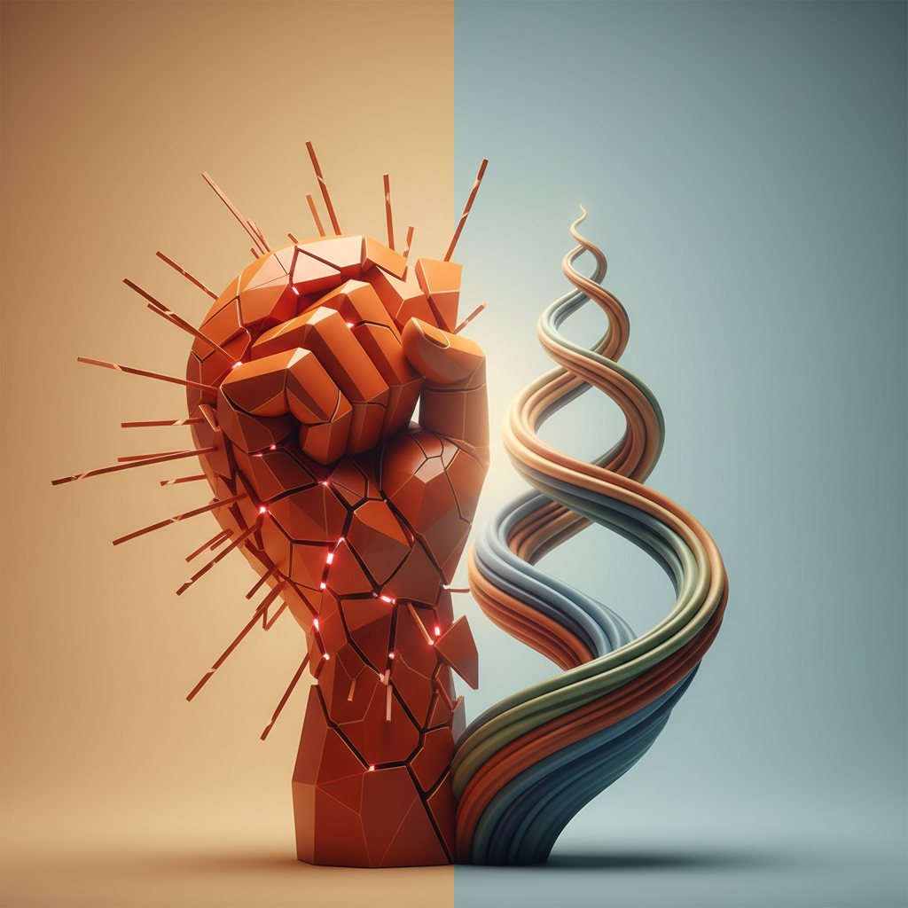 Afbeelding bij artikel: Woede en frustratie bij scheiding: Hoe uiten?