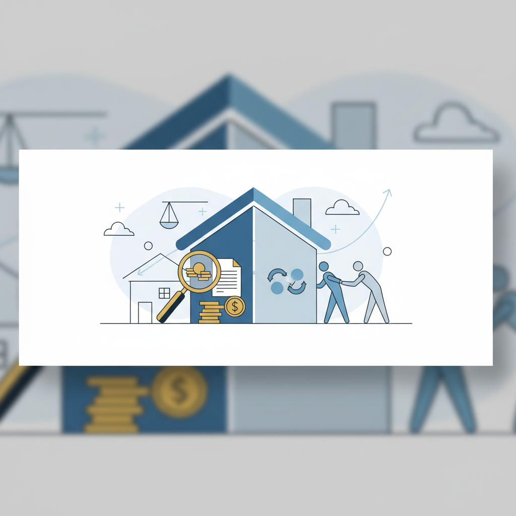 Woning taxatie bij echtscheiding: Hoe werkt het? - Illustratie over woning taxatie in België